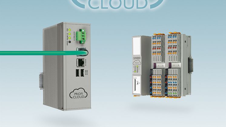 Proficloud-systemet fra Phoenix Contact 