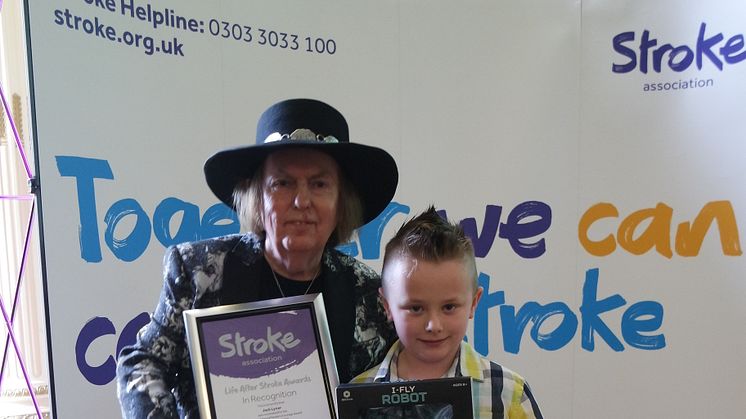 Seven year old Lincolnshire stroke survivor receives regional recognition