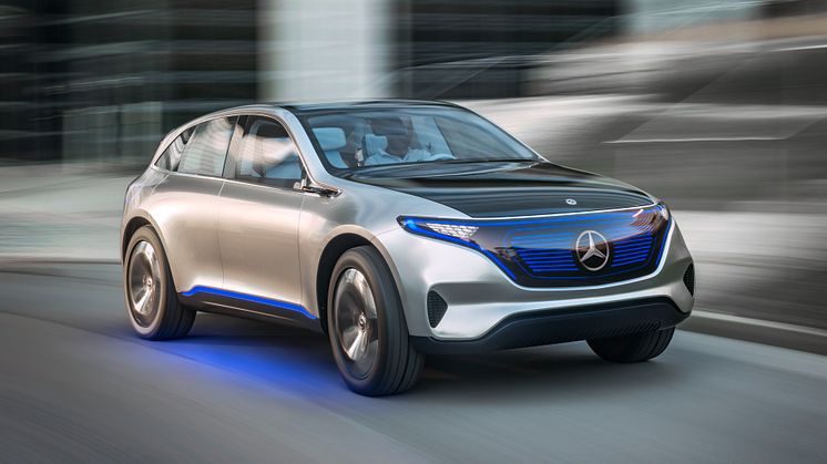 Mercedes-Benz Generation EQ är en försmak på vad som kommer 2019. Nu kommer det enda exemplaret i världen till Almedalen.