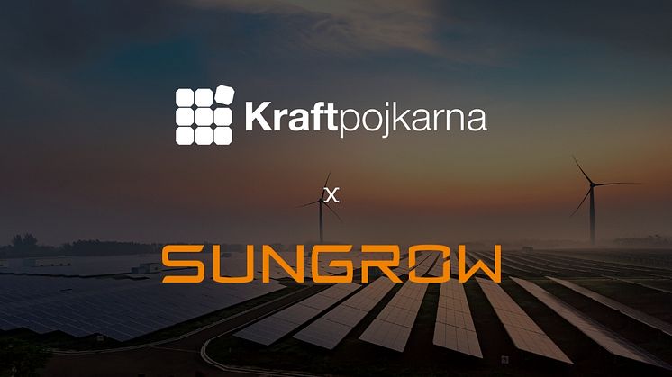 Kraftpojkarna och Sungrow ingår samarbetsavtal