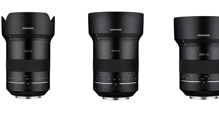 Neu hinzugekommen zu Samyangs XP-Objektiven sind die Brennweiten 35, 50 und 85 mm für Canon EF.