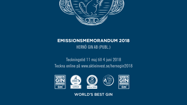 Emissionsmemorandum 2018