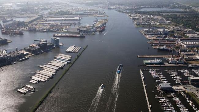 Gemeinsam mit der Hafengesellschaft Port of Amsterdam möchte das Unternehmen Gasunie eine Wasserstoff-Pipeline aufbauen. (Foto: Port of Amsterdam)