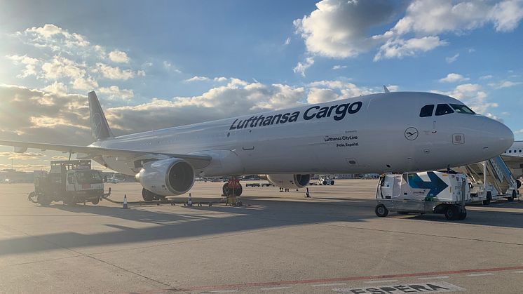 Lufthansa Cargo begrüßt vierten A321 Frachter in der Flotte und baut Streckennetz weiter aus