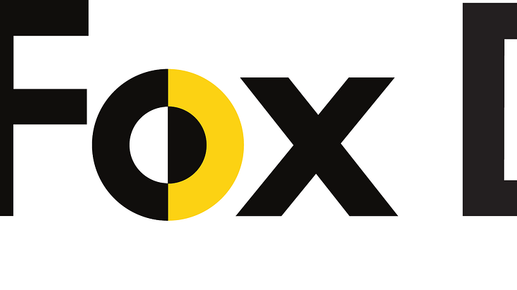 Fox Design logga för bred visning