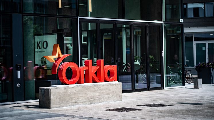 Orkla listed in the Dow Jones Sustainability Index