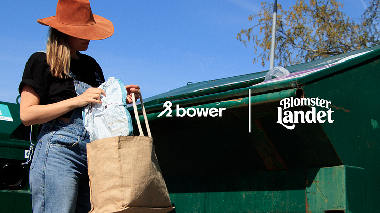 Nu kan du få pant på Blomsterlandets plastförpackningar när du lämnar dem till återvinning - med hjälp av Bower-appen.