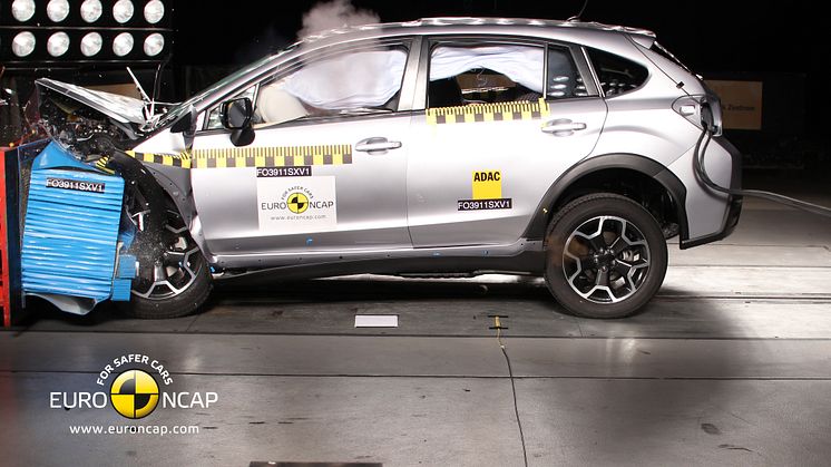 Toppbetyg till Subaru XV i Euro NCAP