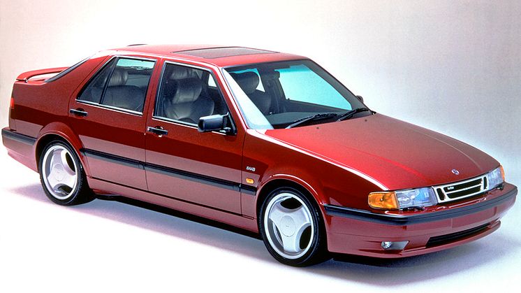 Saab 9000 Ecosport visades 1992 med flera tekniska innovationer, som en förlaga till 9000 CS Aero. (Foto: Saab)