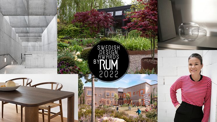 Vinnarna av Swedish Design Awards by RUM 2022