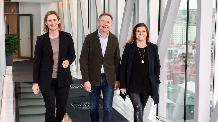 Linnea Bremborg, Jonas Ogvall and Elisabeth Bernstein are new Account Managers for Congress & Events.
