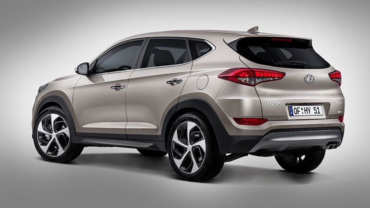 Nye Hyundai Tucson - bakfra