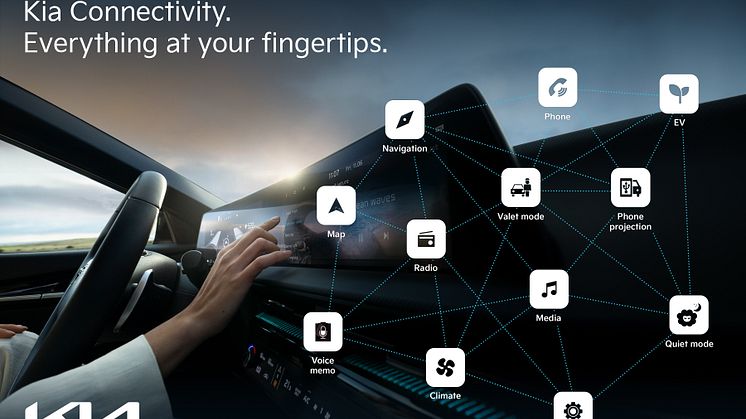Kia tilbyder en forbedret og problemfri connected oplevelse ved at give sine kunder over-the-air softwareopdatering