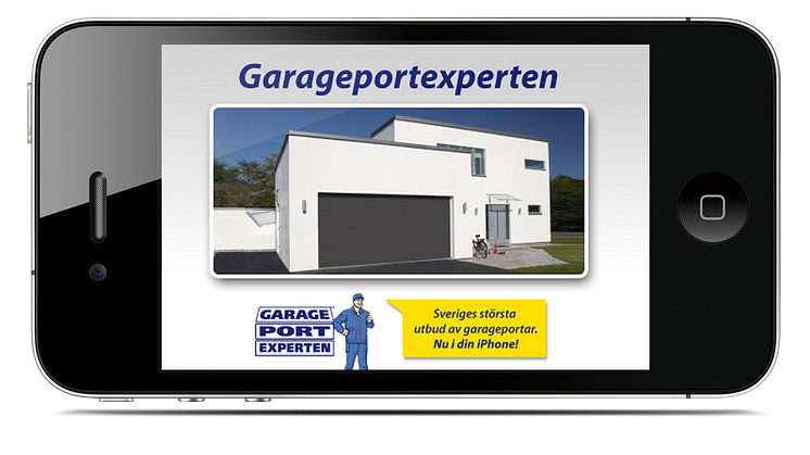 Byt garageport i mobilen