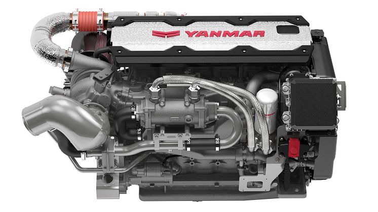 The new YANMAR's 6LF series marine diesel engine
