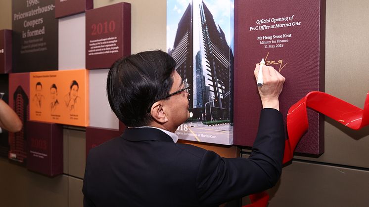 PwC Singapore Official Office Opening