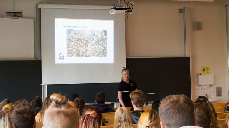 Elin Mattsson föreläser för BIDA