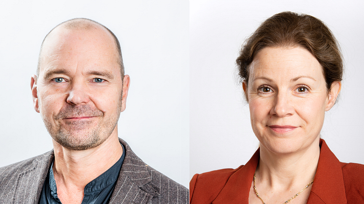 Robert Öberg, FUB:s ombudsman för skola och utbildning, och Christina Heilborn, FUB:s förbundssekreterare
