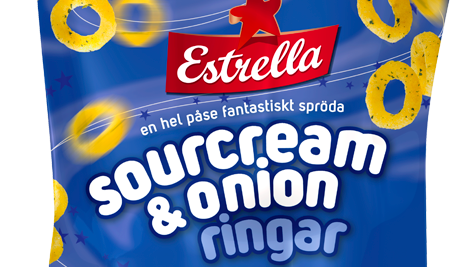 Estrella Sourcream & Onionringar