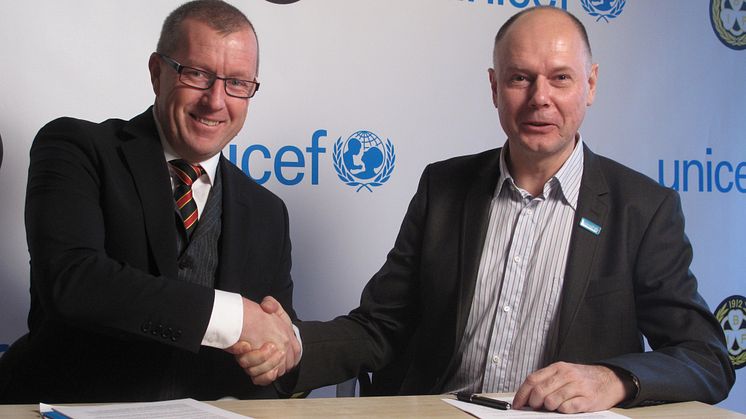 Brynäs IF och UNICEF i unikt samarbete