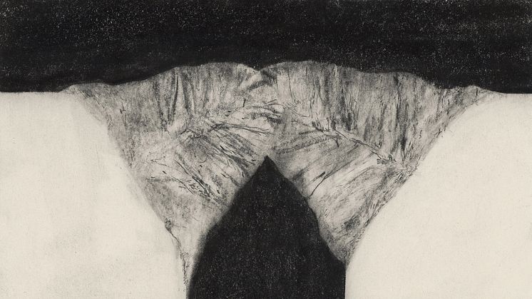 Simon Persson, Joints, 2022. Graphite on paper, 19x22cm.