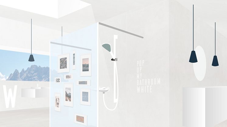 The top trend in the bathroom: white – on its own or with lots of contrasts