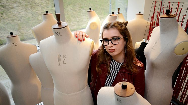 Bekki Ramsey, a final year Fashion Communication student at Northumbria University and winner of the 2017 CRCC Asia Global Scholarship 
