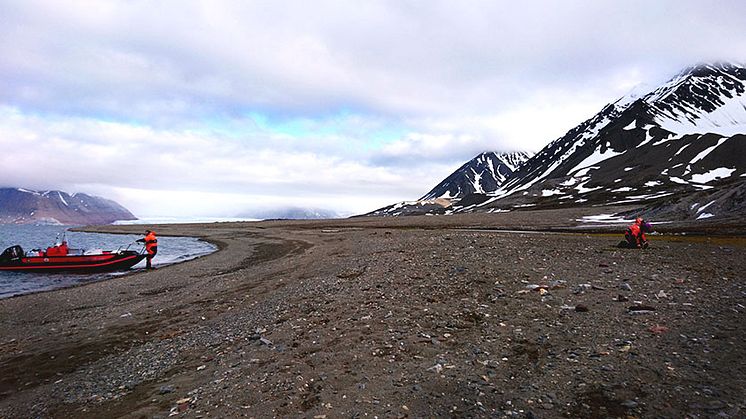 Svalbard saknar till stora delar helt avloppsrening. Med konventionell rening kan 99 procent av mikroskräpet fångas upp. Foto: Maria Granberg