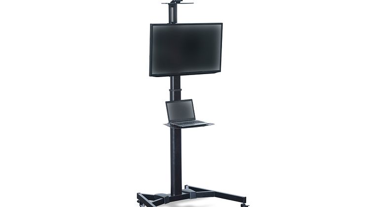 Product News: DIGITUS® presentation trolley, 70-120 inch monitors and displays