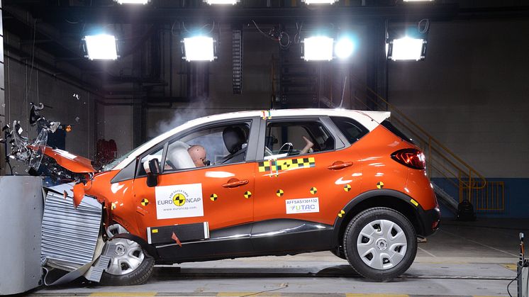 RENAULT FÅR SIN 15:E EURO NCAP UTMÄRKELSE TACK VARE RENAULT CAPTUR