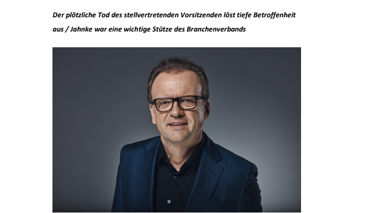 IBA trauert um Holger Jahnke