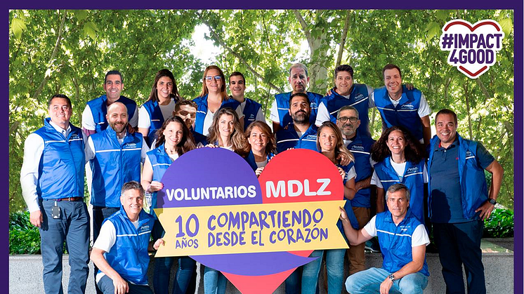 Mondelēz International cumple 10 años de voluntariado corporativo en España donando más de 1.124 horas y la participación de 364 voluntarios