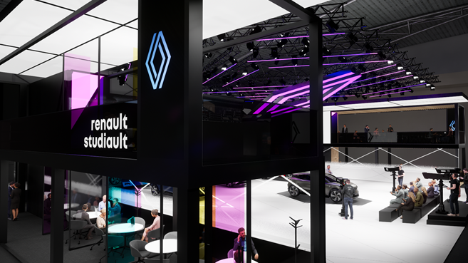 Renault Studiault - Nytt messestand-konsept