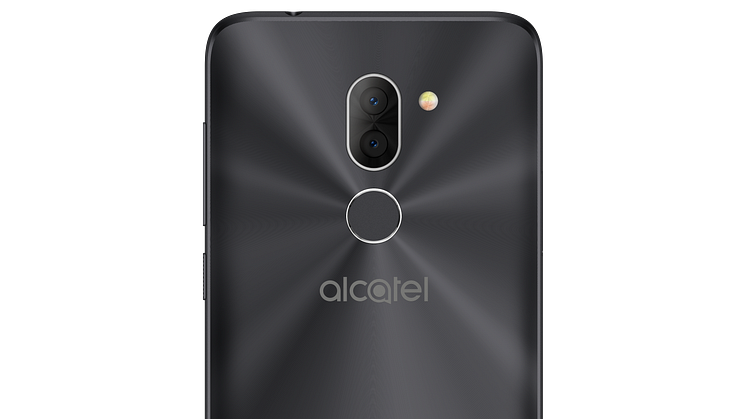 Alcatel 3X_Metallic Black_Back (with CE)