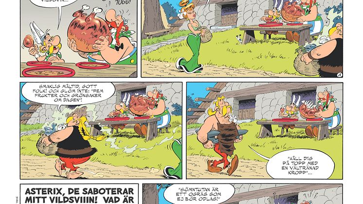 Asterix nr 40 sida
