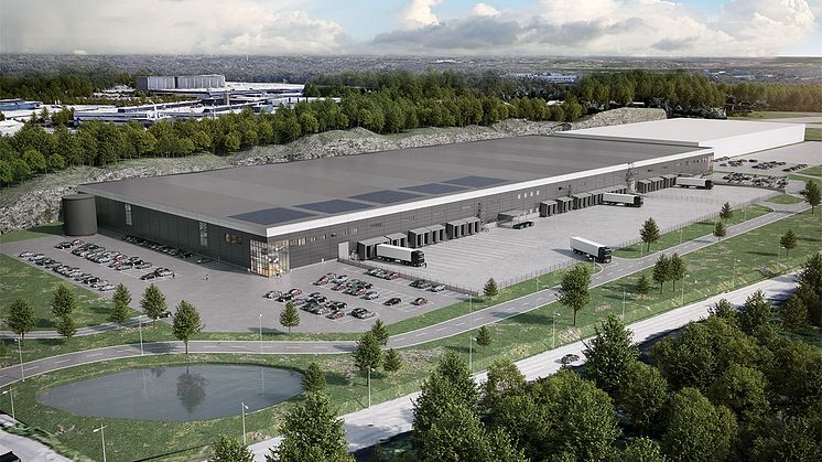 För att möta den växande efterfrågan etablerar sig Schenker Logistics på 30 000 kvm i Göteborgs nya logistikkluster Sörred Logistikpark.
