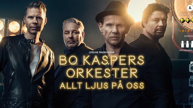 Bo Kaspers Orkester till Malmö Arena i december!