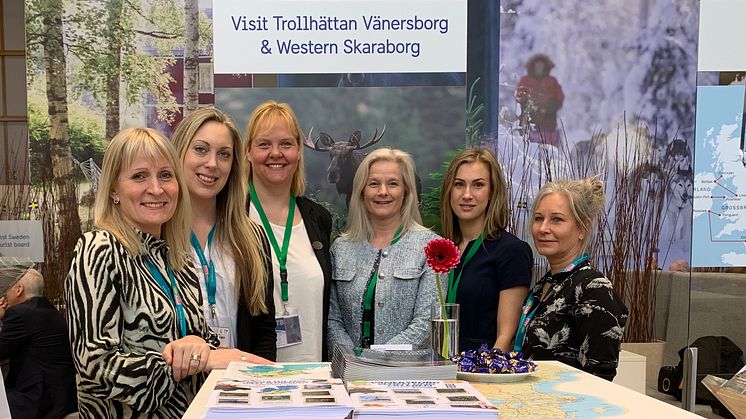 Kajsa Forsell Grästorp, Anna Ohlin Ek Destination Läckö-Kinnekulle, Juliane Thorin Götene, Maria Engström Weber Visit Trollhättan Vänersborg, Lina Nielsen Vänersborg, Mija Gustafsson Vara