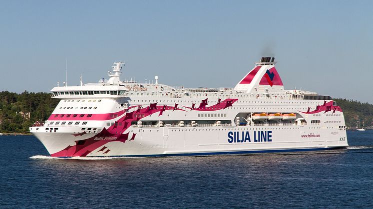 Unsere Baltic Princess - bald auf dem Weg von Turku nach Kapellskär | Foto: Marko Stampehl