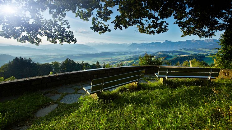 Blick vom Berner Hausberg Gurten