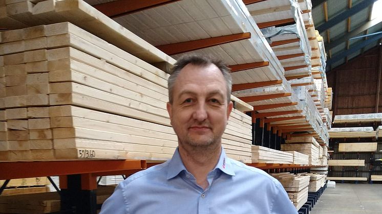 Sælger Lars Skovly Pedersen har 25 års-jubilæum i Bygma Bindslev den 1. april 2021