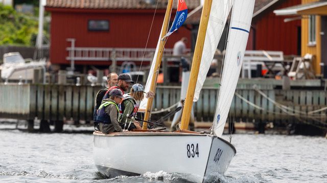 Petter Gustafsson - totalsegrare Tjörn Runt By Cowi , 60 år. Foto: Dan Ljungsvik