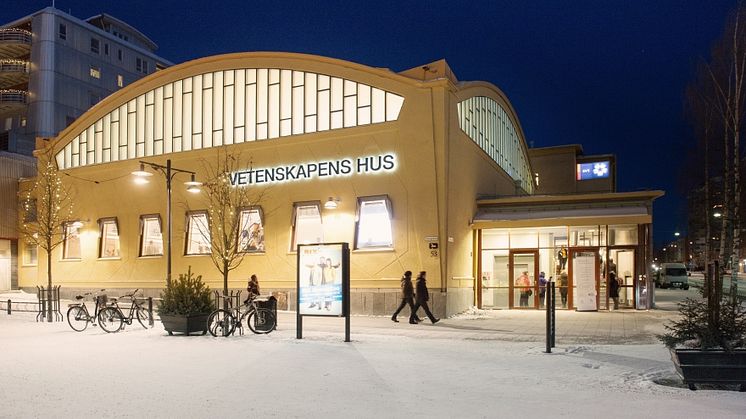 Vetenskapens hus i Luleå. Foto: Karl-William Sandström