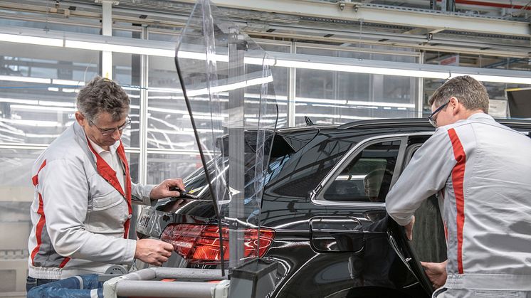 Audi genstarter gradvist sin produktion i Europa