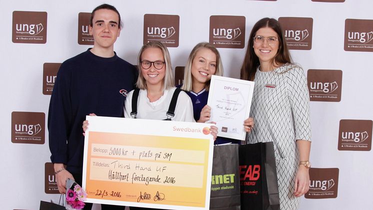 Third Hand UF vann årets tävling i Hållbart företagande