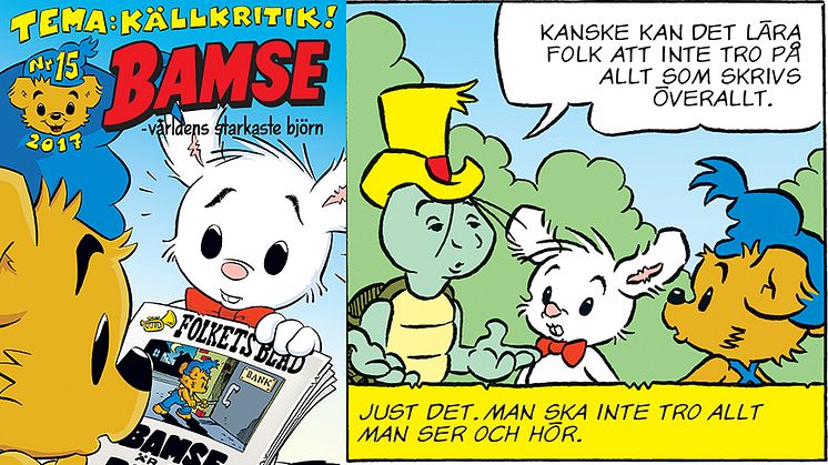 Bamse statuerar exempel i amerikanska senaten