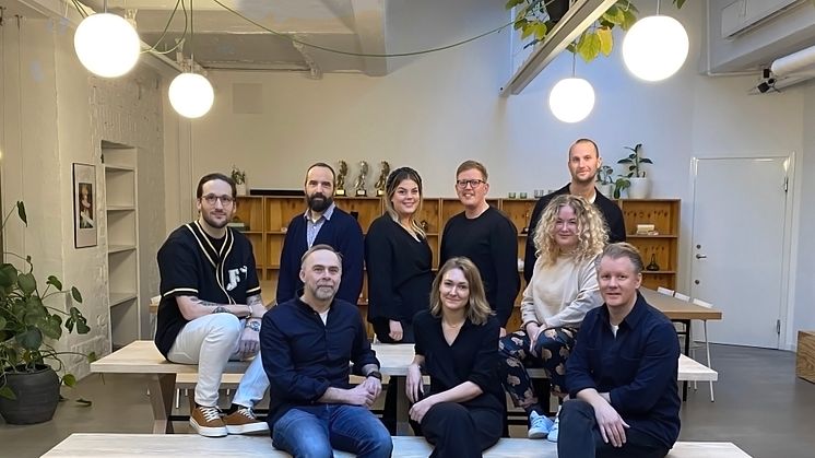 Överst Fr. v: Niklas Karlsson, Stefan Jansson, Matilda Rask, Markus Kruusmägi, Mathias Petersen, Jonas Andersson, Fanny Carlstedt, Astrid Taberman, Fredrik Wetterholm. Ej på bild: Christer Svensson, Tobias Lendel, Henrik Gånheim & Malin Åkerlund