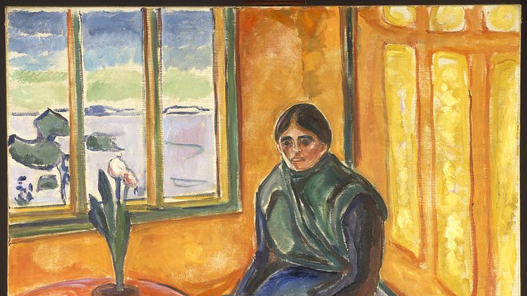 Melankoli, Edvard Munch, Olje på lerret, foto @MUNCH