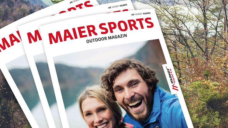 Das neue Maier Sports Outdoor Magazin