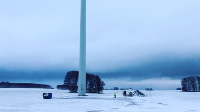 ​Omexom ansluter vindkraftpark till elnätet i sydöstra Småland